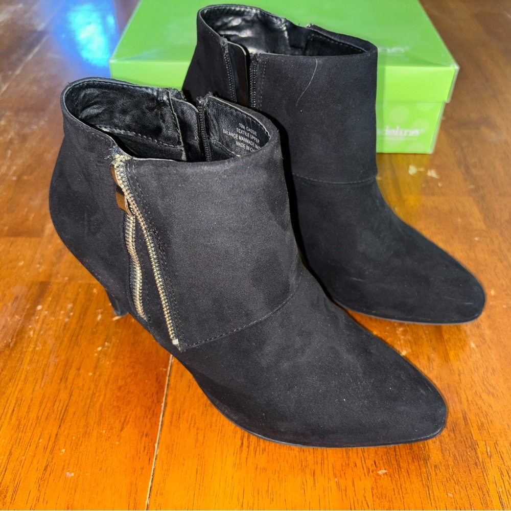 Madeline Cassie Black Ankle Boot